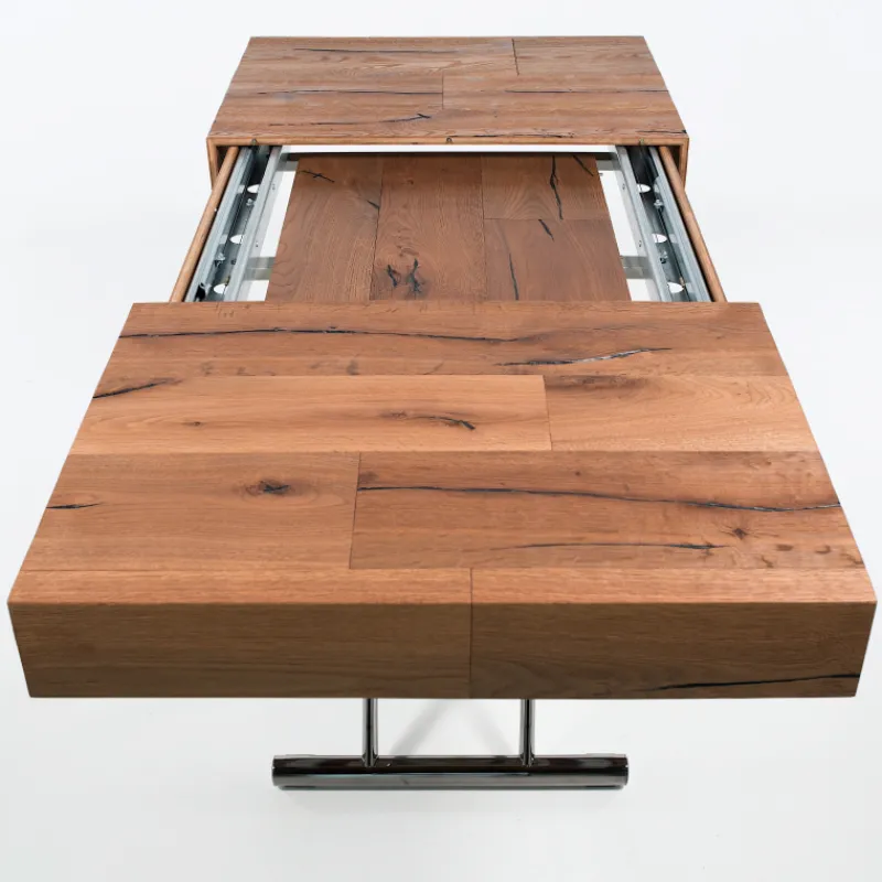 Altacom Ulisse Table relevable extensible pour petit espace en bois* Table De Salle à Manger|Table De Salon