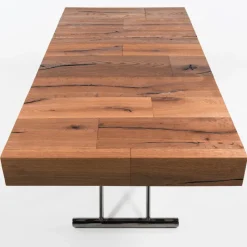 Altacom Ulisse Table relevable extensible pour petit espace en bois* Table De Salle à Manger|Table De Salon