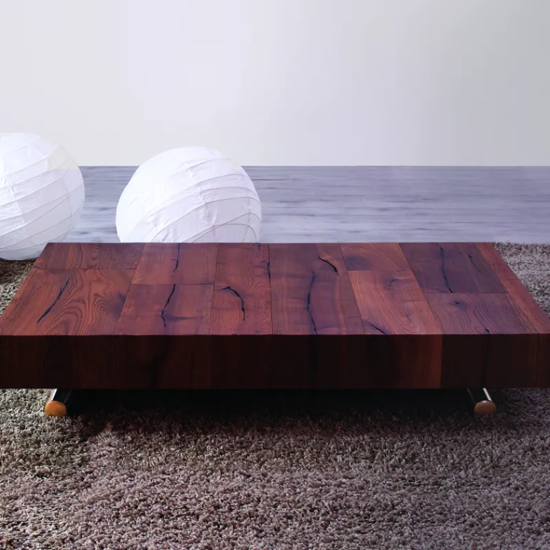 Altacom Ulisse Table relevable extensible pour petit espace en bois* Table De Salle à Manger|Table De Salon