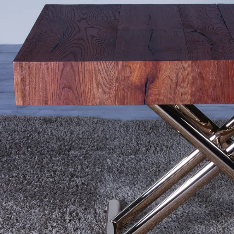 Altacom Ulisse Table relevable extensible pour petit espace en bois* Table De Salle à Manger|Table De Salon