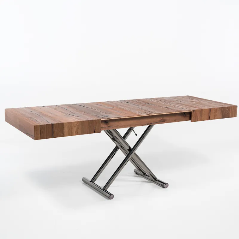 Altacom Ulisse Table relevable extensible pour petit espace en bois* Table De Salle à Manger|Table De Salon