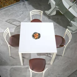 Carrier Urane ® Chaise contemporaine en métal et synthétique fabrication française* Chaise De Cuisine