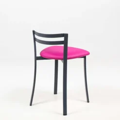 Carrier Urane ® Chaise de cuisine avec dossier bas en métal fabriquée en France* Chaise De Cuisine