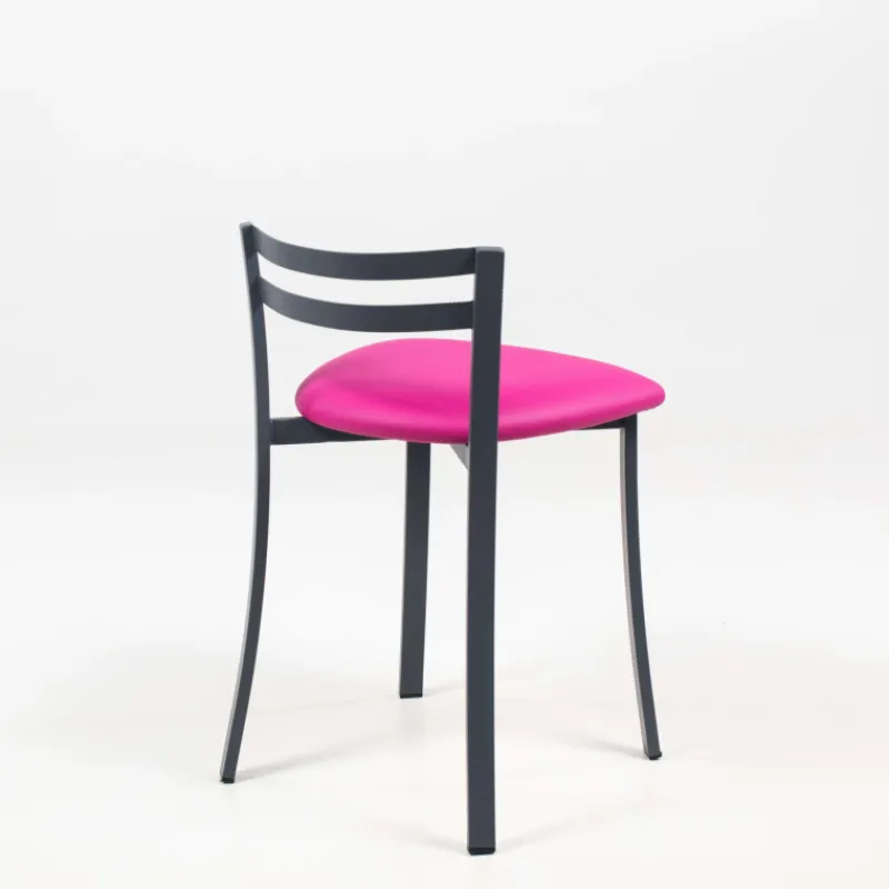 Carrier Urane ® Chaise de cuisine avec dossier bas en métal fabriquée en France* Chaise De Cuisine