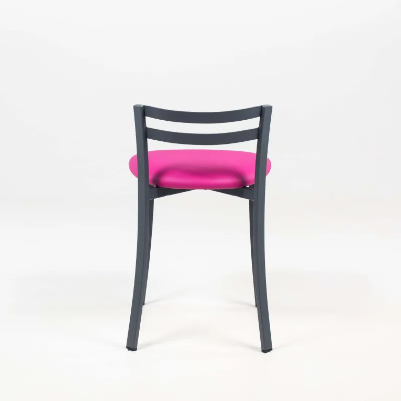 Carrier Urane ® Chaise de cuisine avec dossier bas en métal fabriquée en France* Chaise De Cuisine