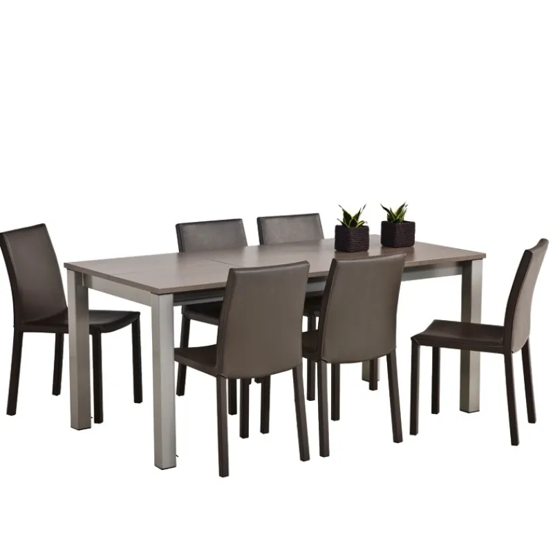 Perfecta Valencia Table de cuisine rectangulaire avec allonge* Table De Cuisine
