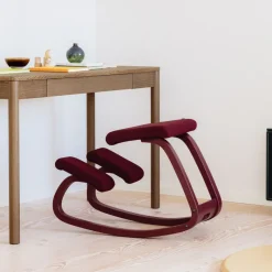 Varier Variable Monochrome ® Chaise de bureau ergonomique à bascule en tissu* Chaise De Bureau|Chaise Salon