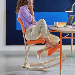 Varier Variable plus Chaise de bureau ergonomique à bascule en tissu* Chaise De Bureau|Chaise Salon