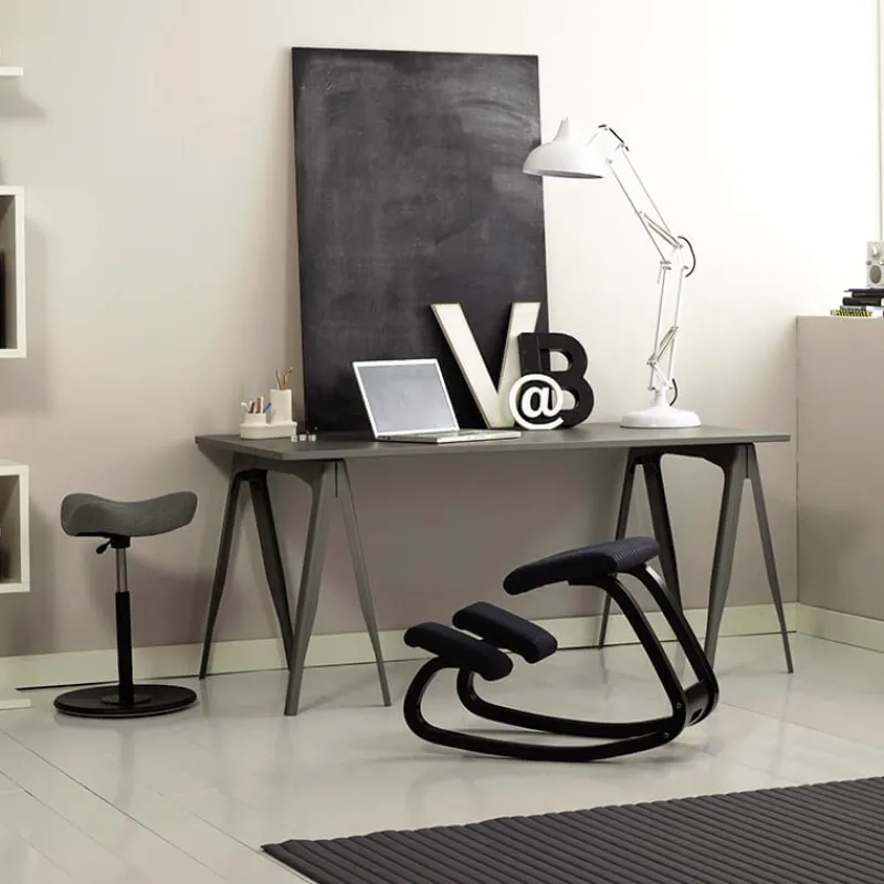 Varier Variable ® Chaise de bureau ergonomique à bascule en tissu* Chaise De Salle à Manger|Chaise De Bureau