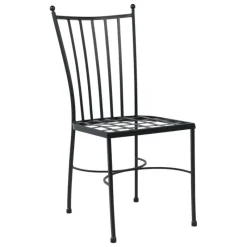 Jayso Venecia Chaise de jardin en acier style provençal* Chaise De Jardin