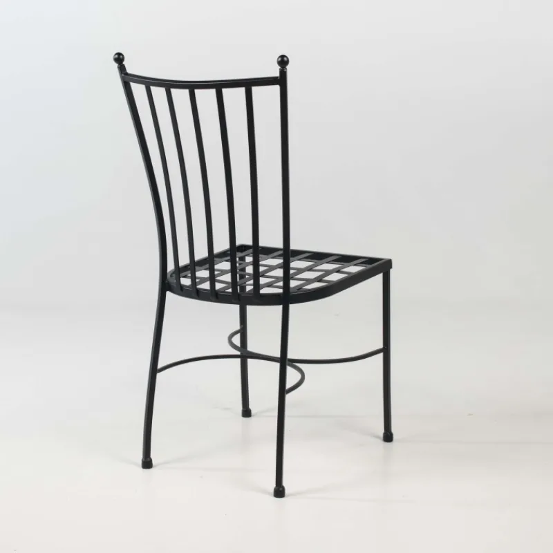 Jayso Venecia Chaise d'intérieur style provençal en acier* Chaise De Salle à Manger