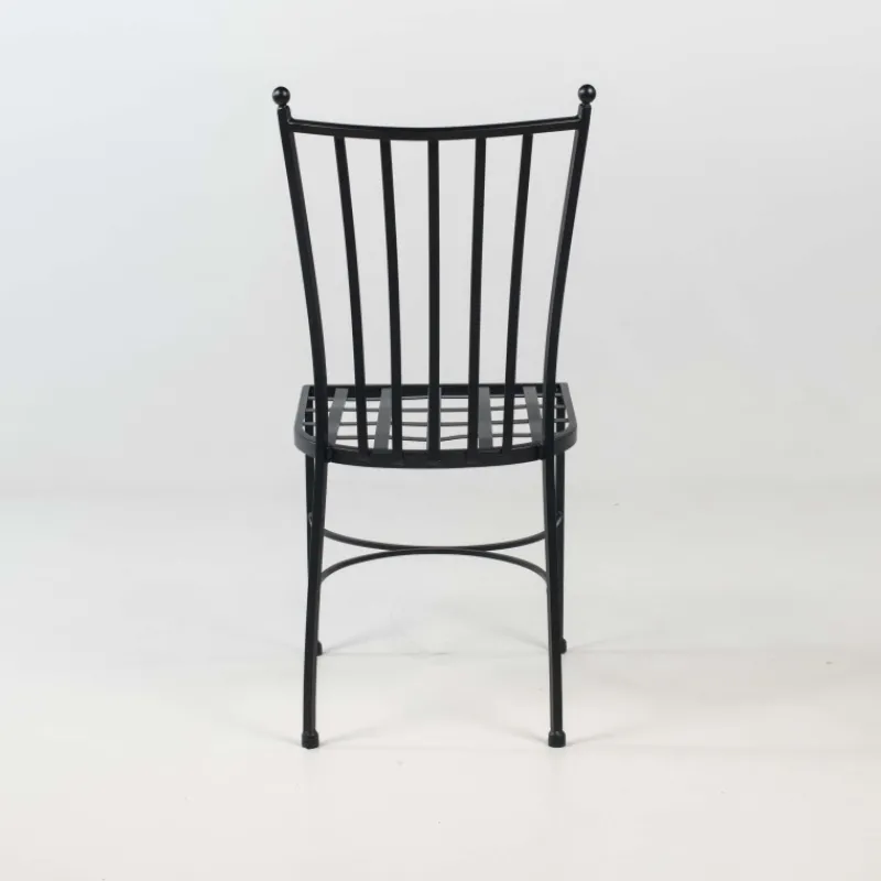 Jayso Venecia Chaise d'intérieur style provençal en acier* Chaise De Salle à Manger