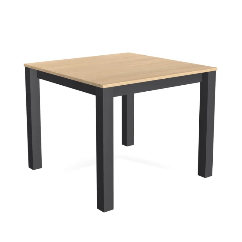 Perfecta Verona Table carrée avec pieds métal conçue en Belgique* Table De Salle à Manger