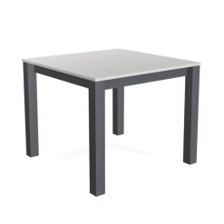 Perfecta Verona Table carrée avec pieds métal conçue en Belgique* Table De Salle à Manger