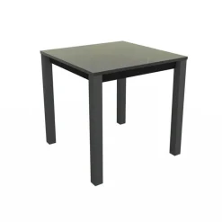 Perfecta Verona Table snack carrée belge en stratifié pieds en métal* Table De Cuisine