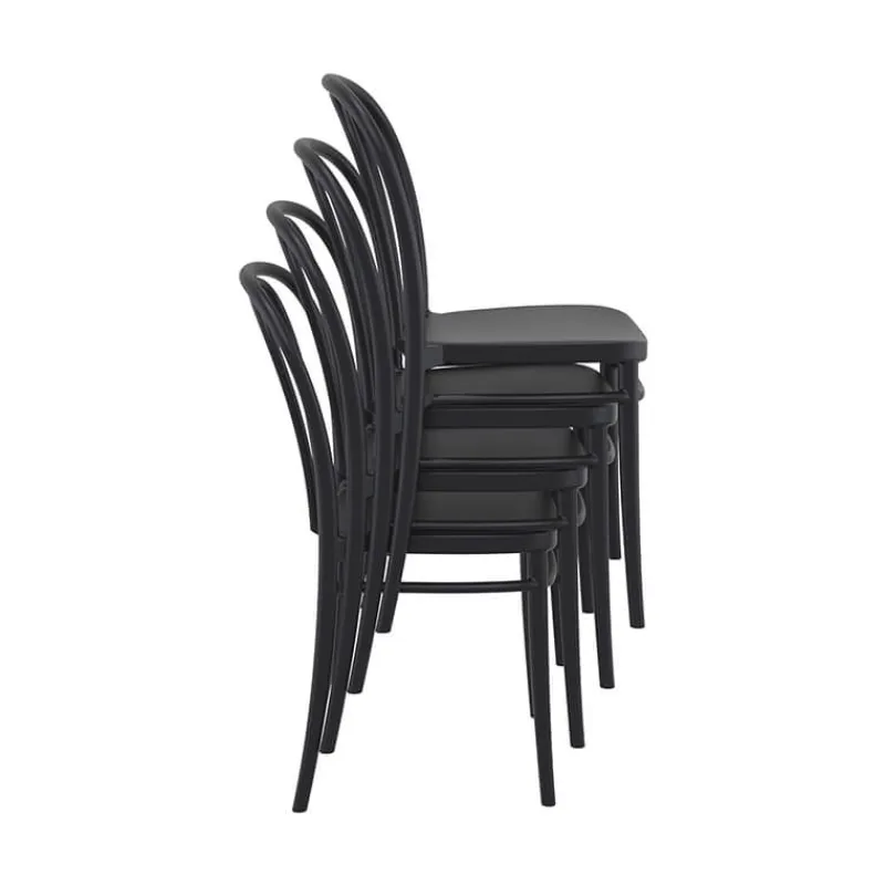 Victor Chaise bistrot en polypropylène empilable* Chaise De Cuisine