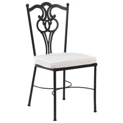 Jayso Viena Chaise de jardin provençale en acier* Chaise De Jardin