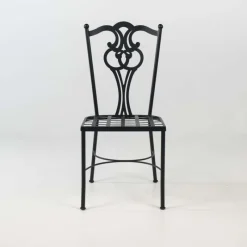 Jayso Viena Chaise de jardin provençale en acier* Chaise De Jardin