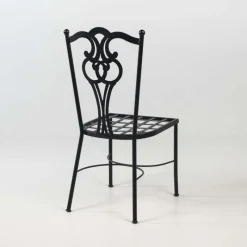 Jayso Viena Chaise de jardin provençale en acier* Chaise De Jardin