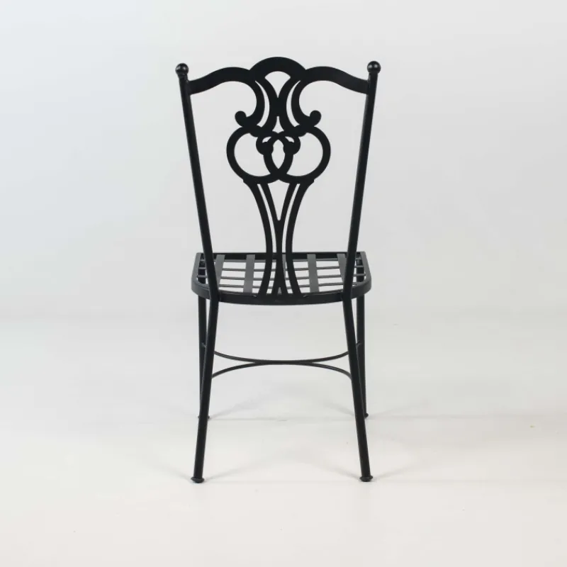 Jayso Viena Chaise de jardin provençale en acier* Chaise De Jardin