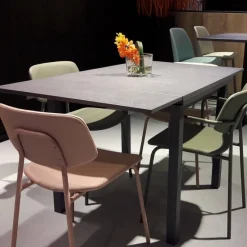 Perfecta Vienna Table de cuisine carrée extensible pieds en métal* Table De Cuisine|Table Pour Petit Espace