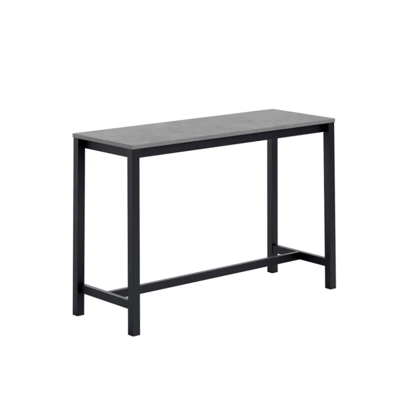 Perfecta Vienna Table haute de cuisine hauteur 90 cm en stratifié et métal* Table De Cuisine|Table Pour Petit Espace