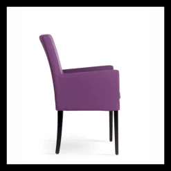 Mobitec Vigo ® Fauteuil de salon en bois et tissu* Chaise De Salle à Manger|Chaise Salon