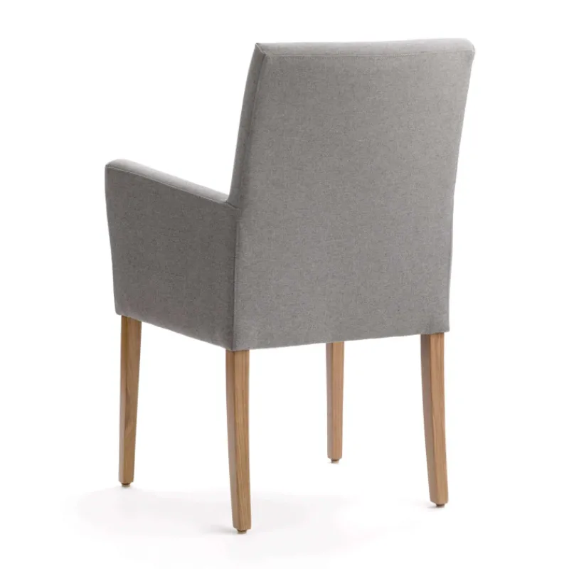 Mobitec Vigo ® Fauteuil de salon en bois et tissu* Chaise De Salle à Manger|Chaise Salon