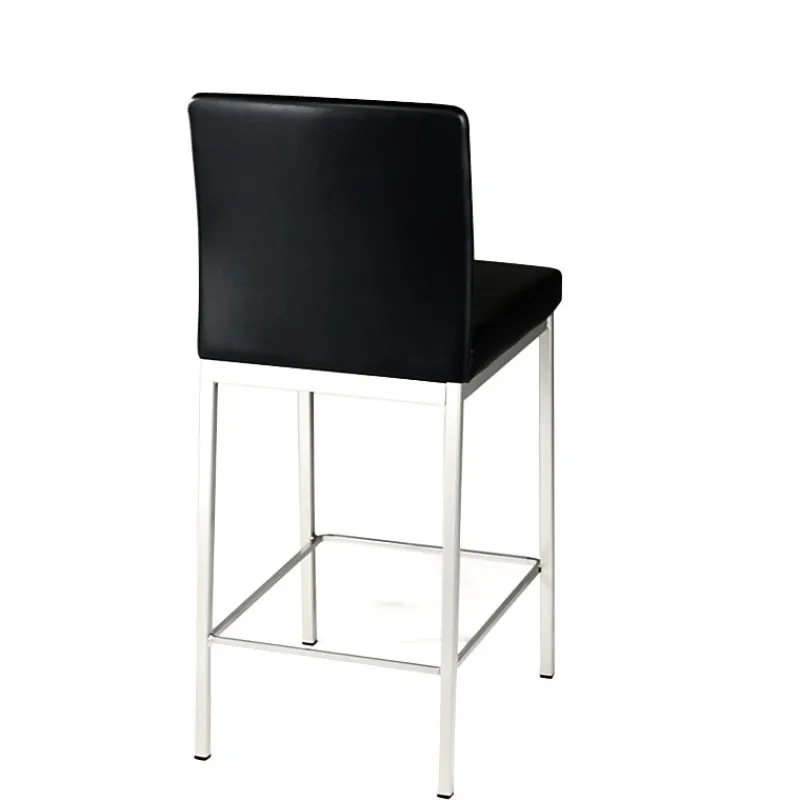 Perfecta Villa Tabouret snack rembourré en simili et métal* Tabouret Snack (assise +/- 65 Cm)|Tabouret De Bar (assise +/- 80 Cm)