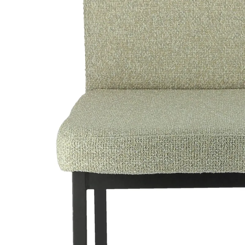 Perfecta Villa Tabouret snack tissu avec pieds en métal* Tabouret Snack (assise +/- 65 Cm)|Tabouret De Bar (assise +/- 80 Cm)