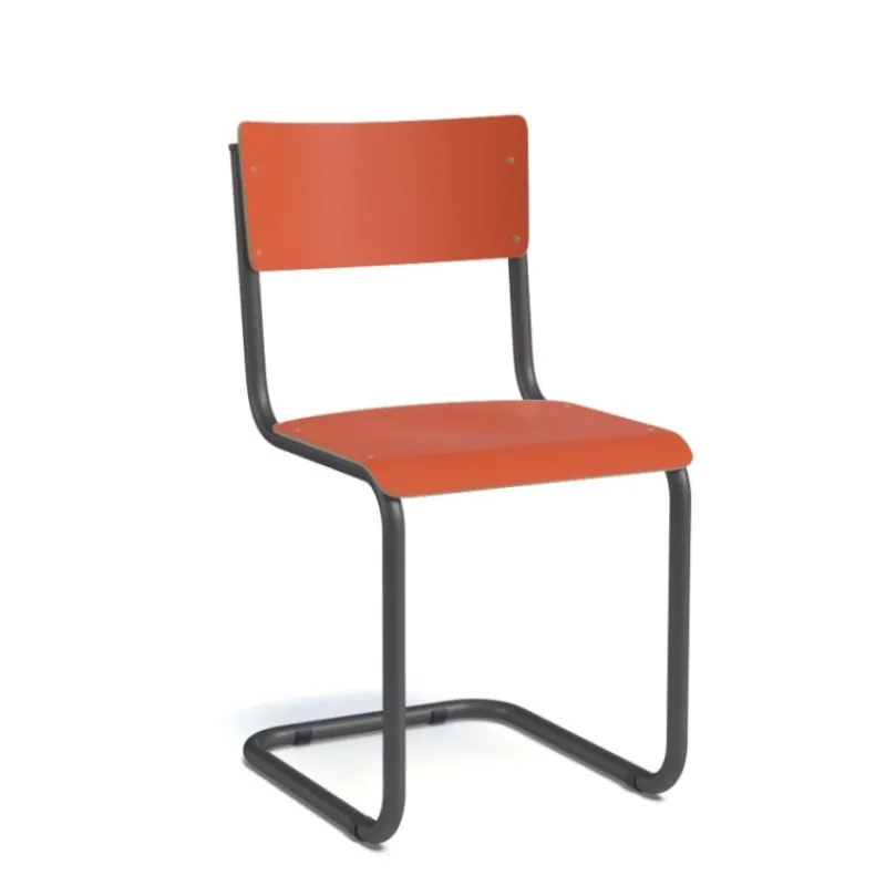 Perfecta Vintage Chaise rétro style écolier avec pieds en luge* Chaise De Cuisine
