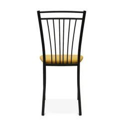 Perfecta Viva Chaise contemporaine en métal et en tissu fabriquée en Belgique* Chaise De Salle à Manger