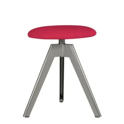 Carrier Vérone ® Tabouret bas pivotant en métal et synthétique* Tabouret Bas (assise +/- 45 Cm)