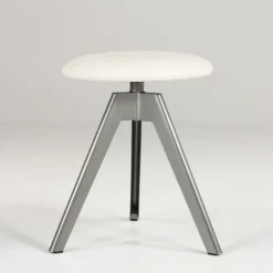 Carrier Vérone ® Tabouret bas pivotant en métal et synthétique* Tabouret Bas (assise +/- 45 Cm)