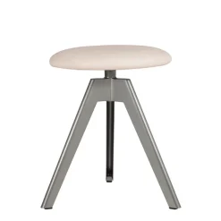 Carrier Vérone ® Tabouret bas pivotant en métal et synthétique* Tabouret Bas (assise +/- 45 Cm)