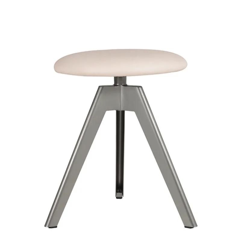 Carrier Vérone ® Tabouret bas pivotant en métal et synthétique* Tabouret Bas (assise +/- 45 Cm)