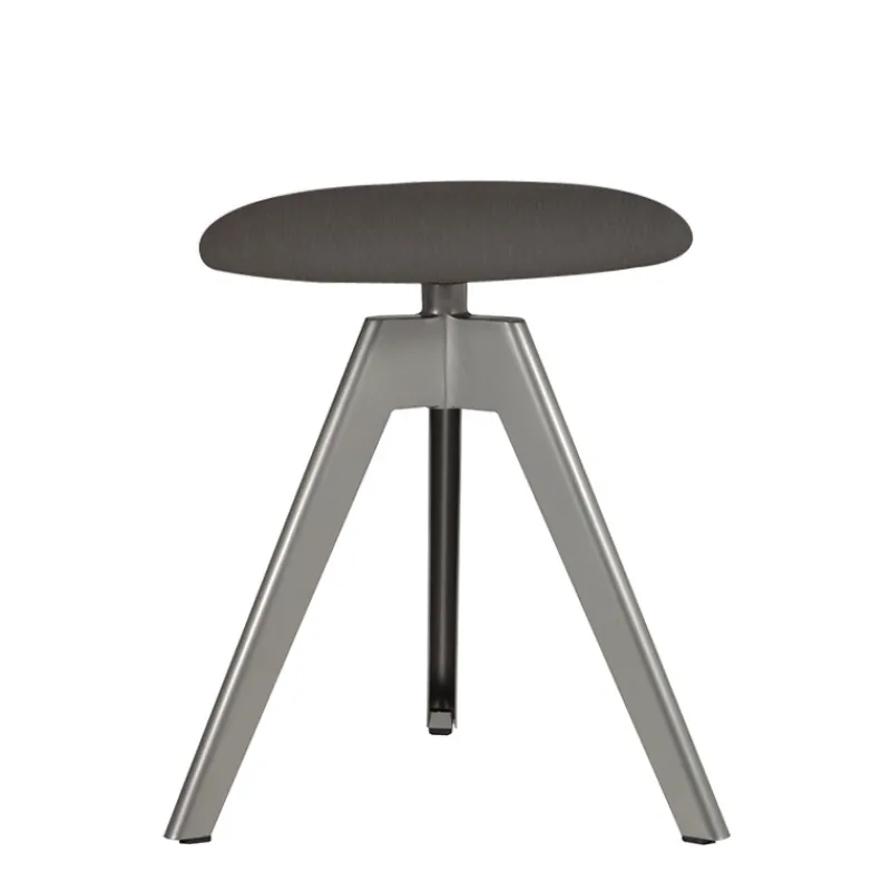 Carrier Vérone ® Tabouret bas pivotant en métal et synthétique* Tabouret Bas (assise +/- 45 Cm)