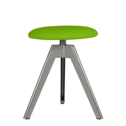 Carrier Vérone ® Tabouret bas pivotant en métal et synthétique* Tabouret Bas (assise +/- 45 Cm)