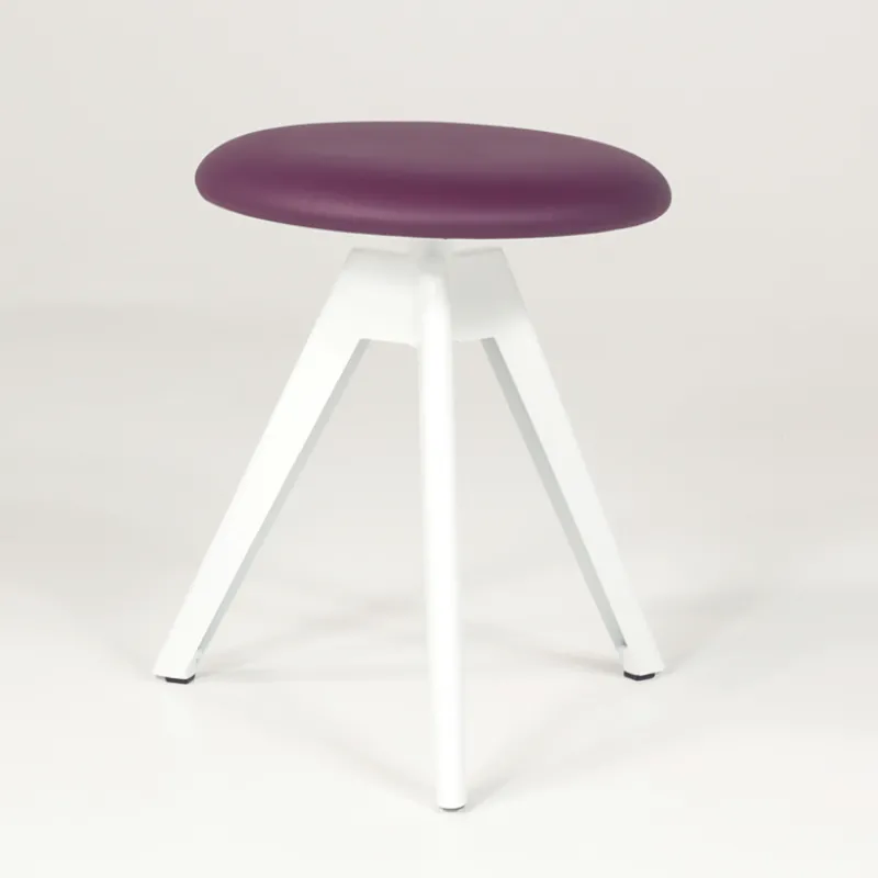 Carrier Vérone ® Tabouret bas pivotant en métal et synthétique* Tabouret Bas (assise +/- 45 Cm)