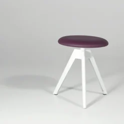 Carrier Vérone ® Tabouret bas pivotant en métal et synthétique* Tabouret Bas (assise +/- 45 Cm)