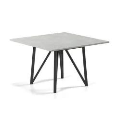 Perfecta Wacko 2.0 Table carrée design pieds en métal* Table De Salle à Manger