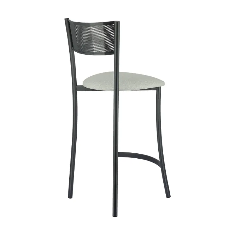 Carrier Wasabi ® Tabouret haut assise en tissu et structure en métal fabrication française* Tabouret Snack (assise +/- 65 Cm)|Tabouret De Bar (assise +/- 80 Cm)