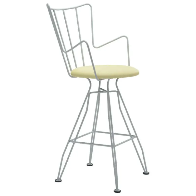 Carrier Well ® Tabouret snack design en synthétique et métal* Tabouret Snack (assise +/- 65 Cm)|Tabouret De Bar (assise +/- 80 Cm)