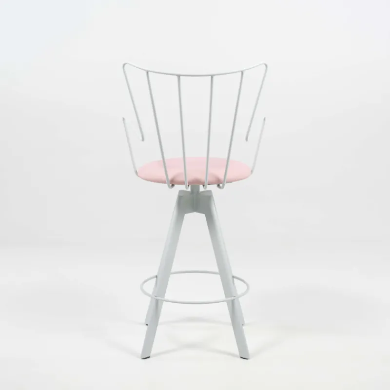 Carrier Well ® Tabouret snack design pivotant en synthétique et métal* Tabouret De Bar (assise +/- 80 Cm)|Tabouret Snack (assise +/- 65 Cm)