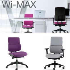 Sokoa Wi max Chaise de bureau en tissu avec roulettes* Chaise De Bureau|Fauteuil De Bureau