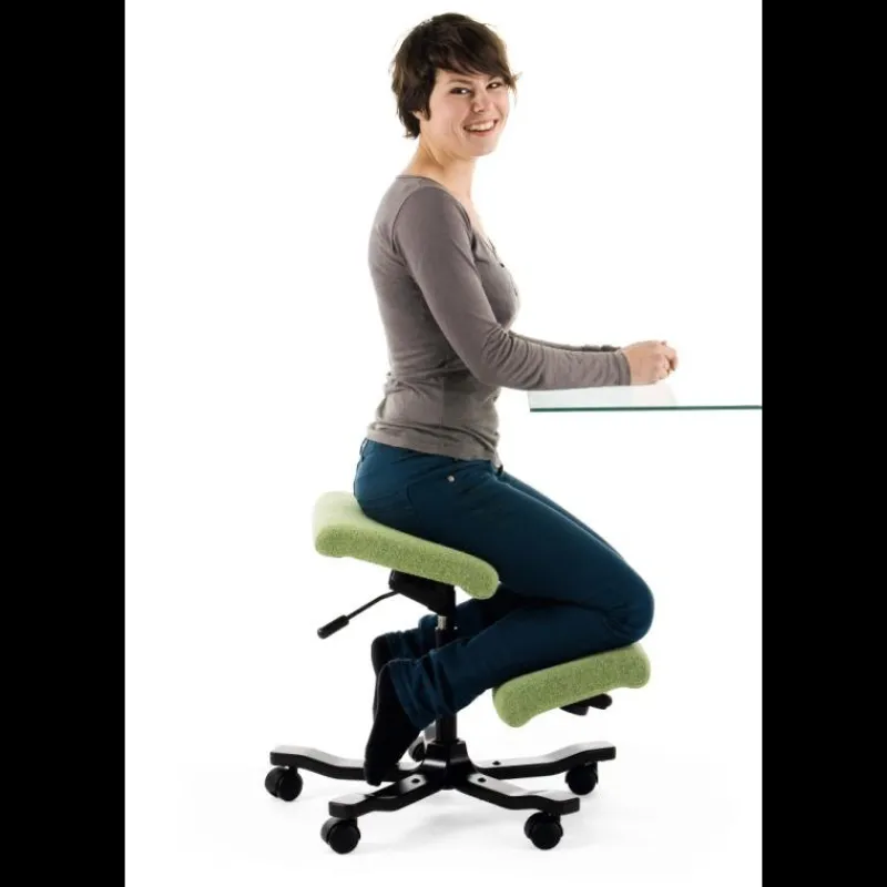 Varier Wing ® Siège ergonomique en tissu sur roulettes* Chaise De Bureau