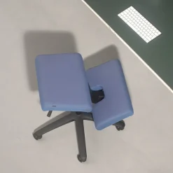 Varier Wing ® Siège ergonomique en tissu sur roulettes* Chaise De Bureau