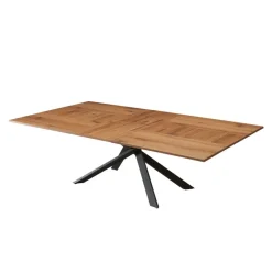 Ozzio 4x4 Table design extensible rectangulaire en bois et métal* Table De Salle à Manger