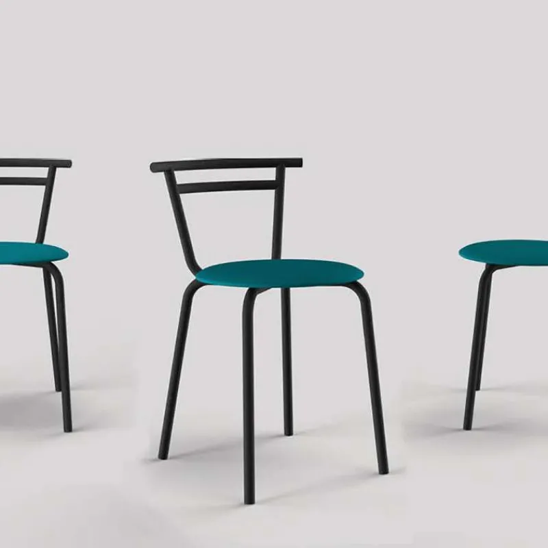 Carrier Xélus ® Chaise de cuisine fabriquée en France assise ronde structure métal* Chaise De Cuisine
