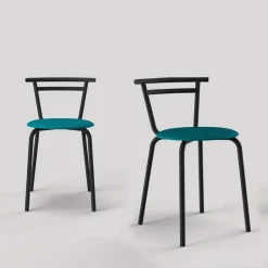 Carrier Xélus ® Chaise de cuisine fabriquée en France assise ronde structure métal* Chaise De Cuisine